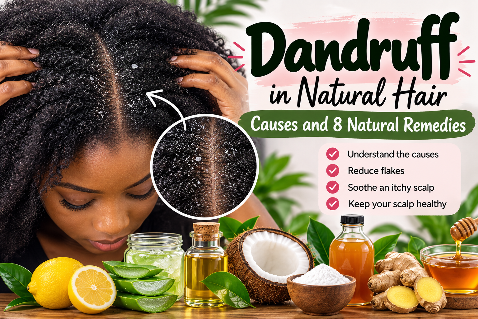 Dandruff: Causes and Home Remedies
