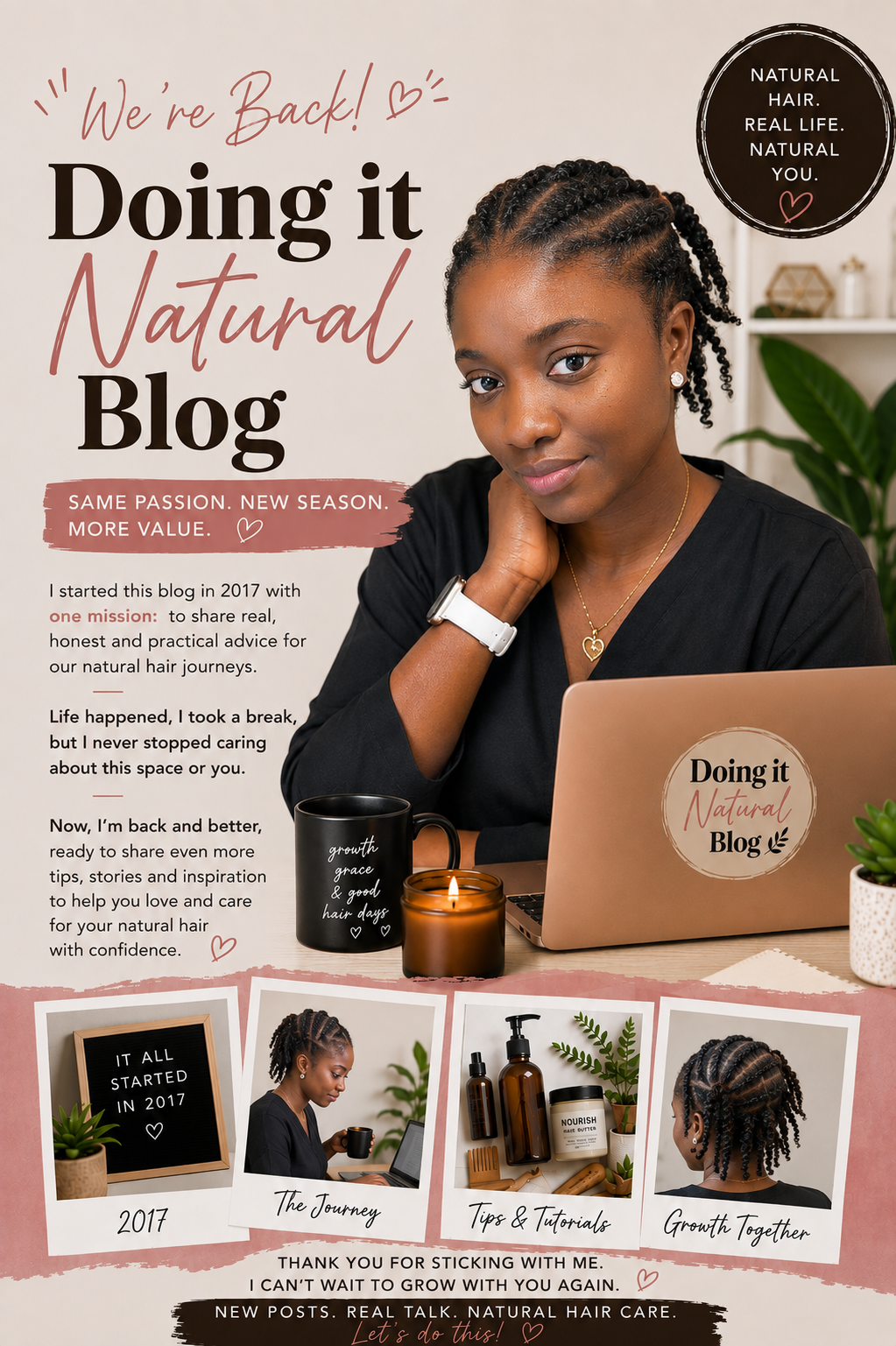 I’m back after 9 years: What happened to Doing it Natural?